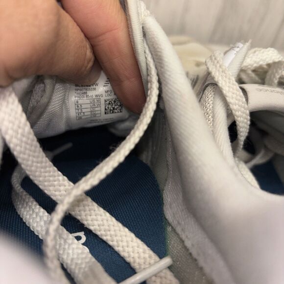 Womens Size 9.5 New Balance 574 Light Gray - Picture 5 of 7